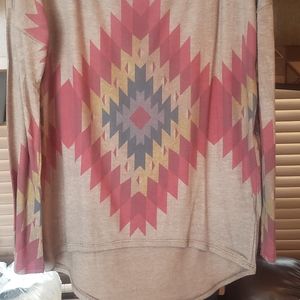 Aztec ladies top